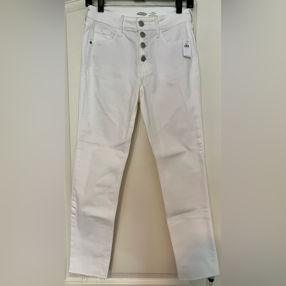 Old Navy Power Slim Straight Jeans, Sz 2